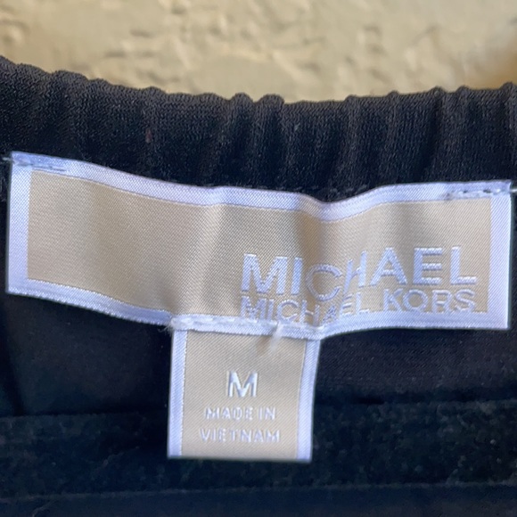 Michael Kors black jersey mini dress size M - Picture 3 of 10